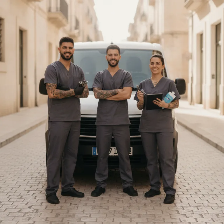 Tatuatore team a Caltanissetta